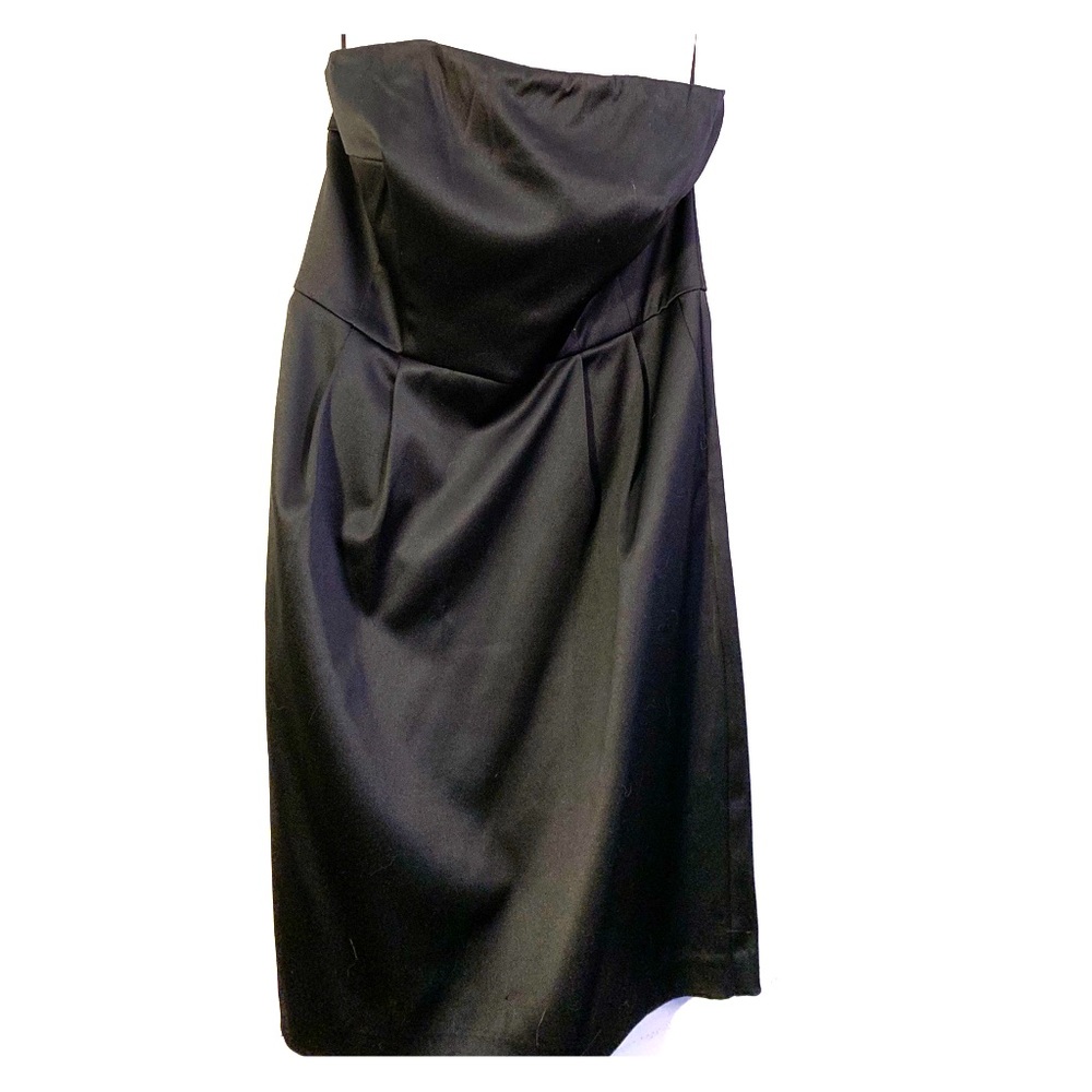 Strapless Black Dress